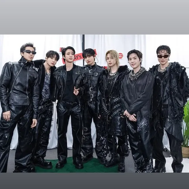 防彈少年團粉絲拍下的瞬間