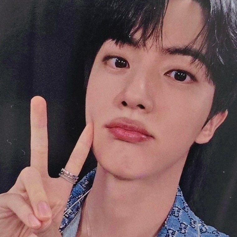 A moment captured by Jin (BTS)'s fan