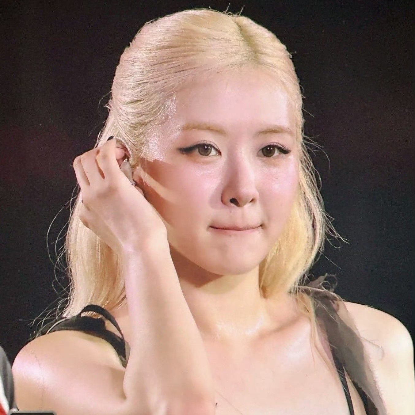 A moment captured by ROSÉ (BLACKPINK)'s fan