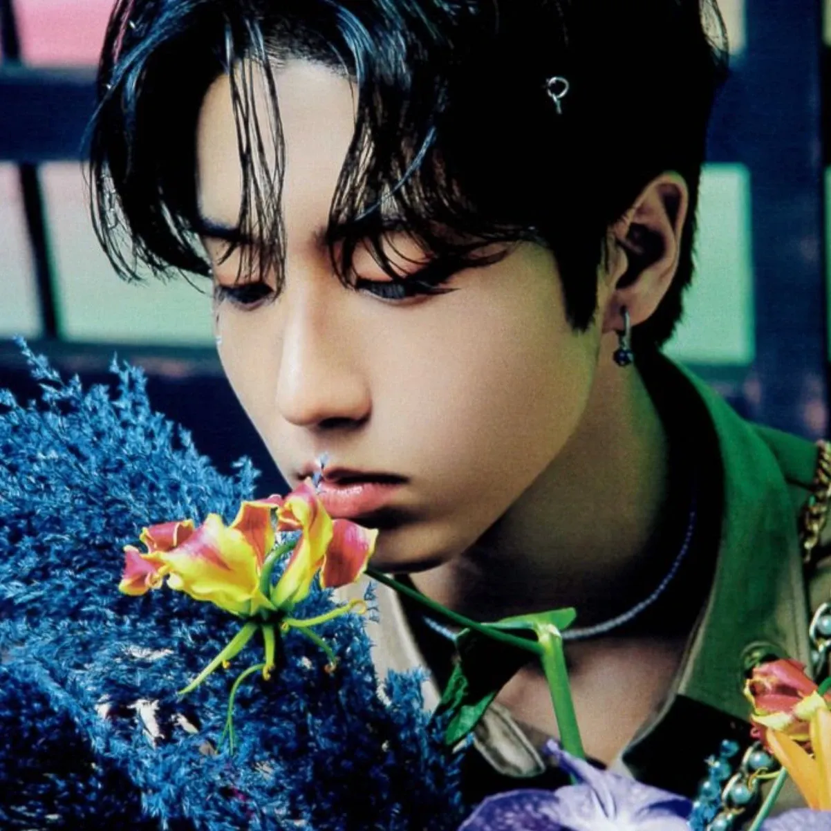 A moment captured by HAN (Stray Kids)'s fan