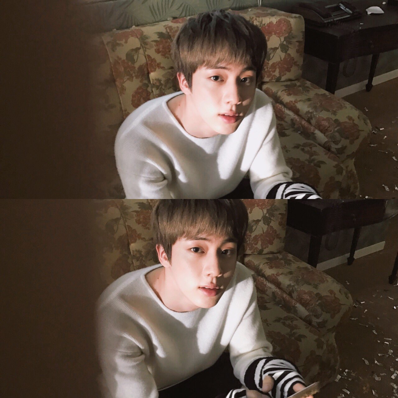 진 (방탄소년단)의 비하인드 컷