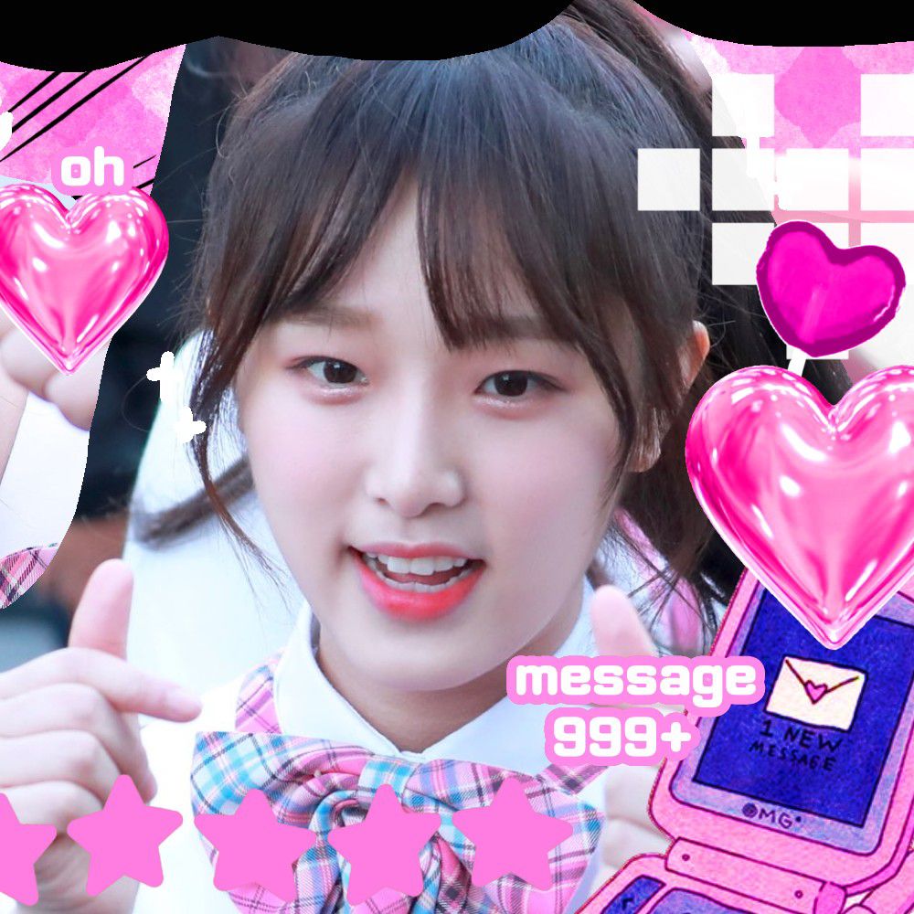 A moment captured by Choi Yena's fan
