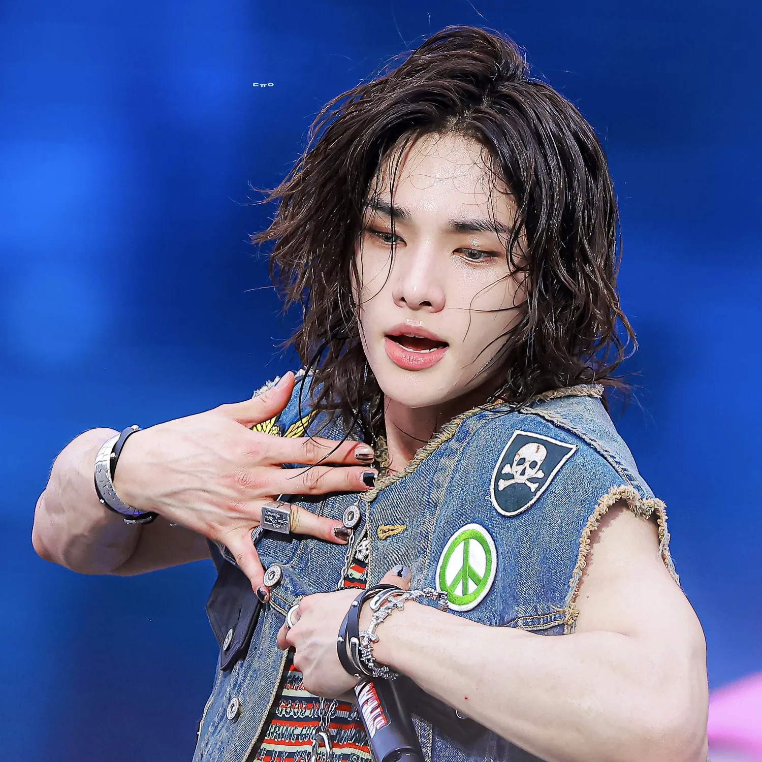 Potret di balik layar Hyunjin (Stray Kids)