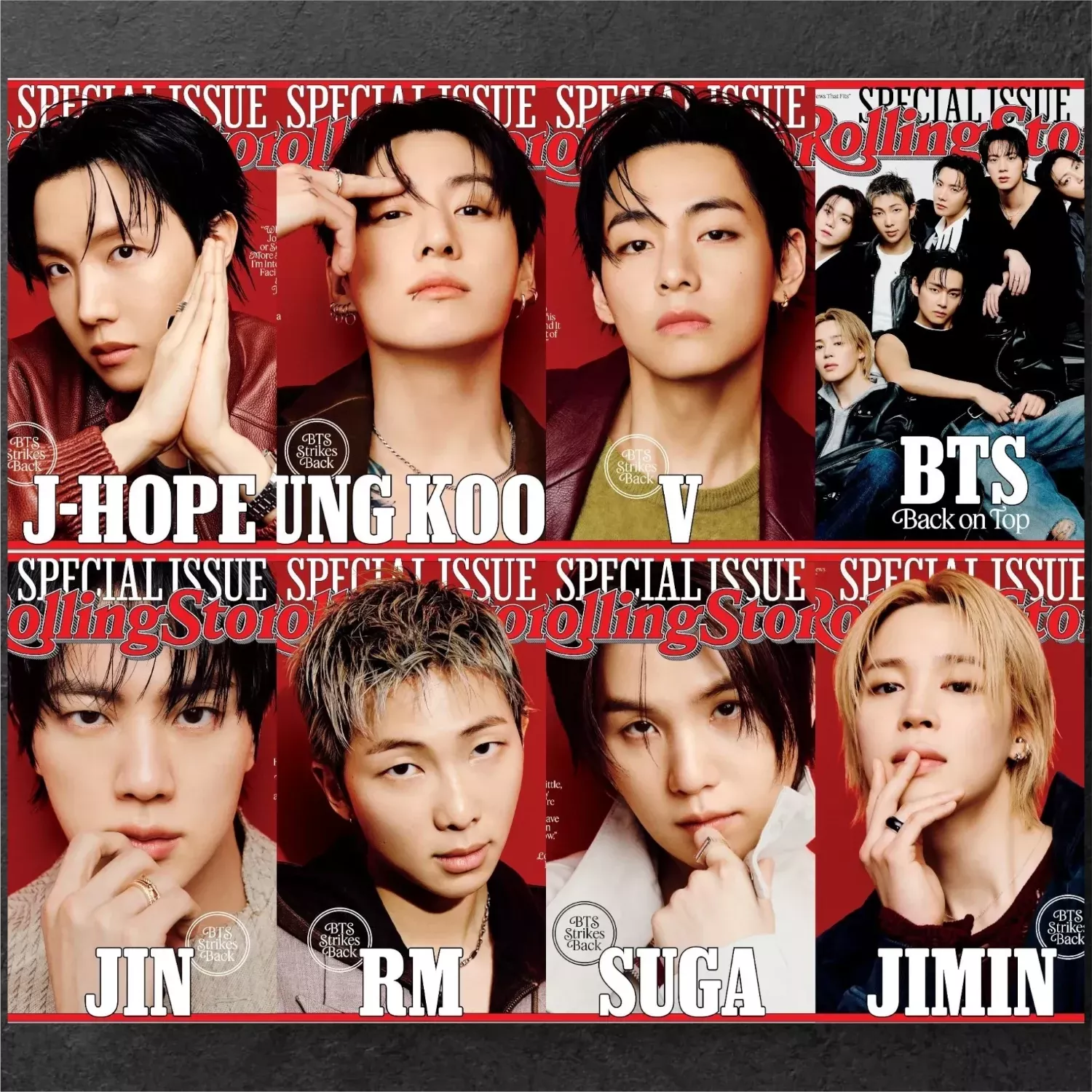 防彈少年團粉絲拍下的瞬間