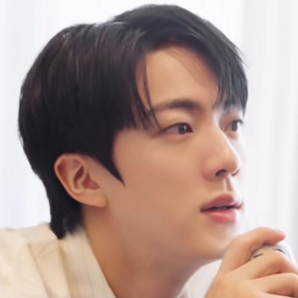 A moment captured by Jin (BTS)'s fan