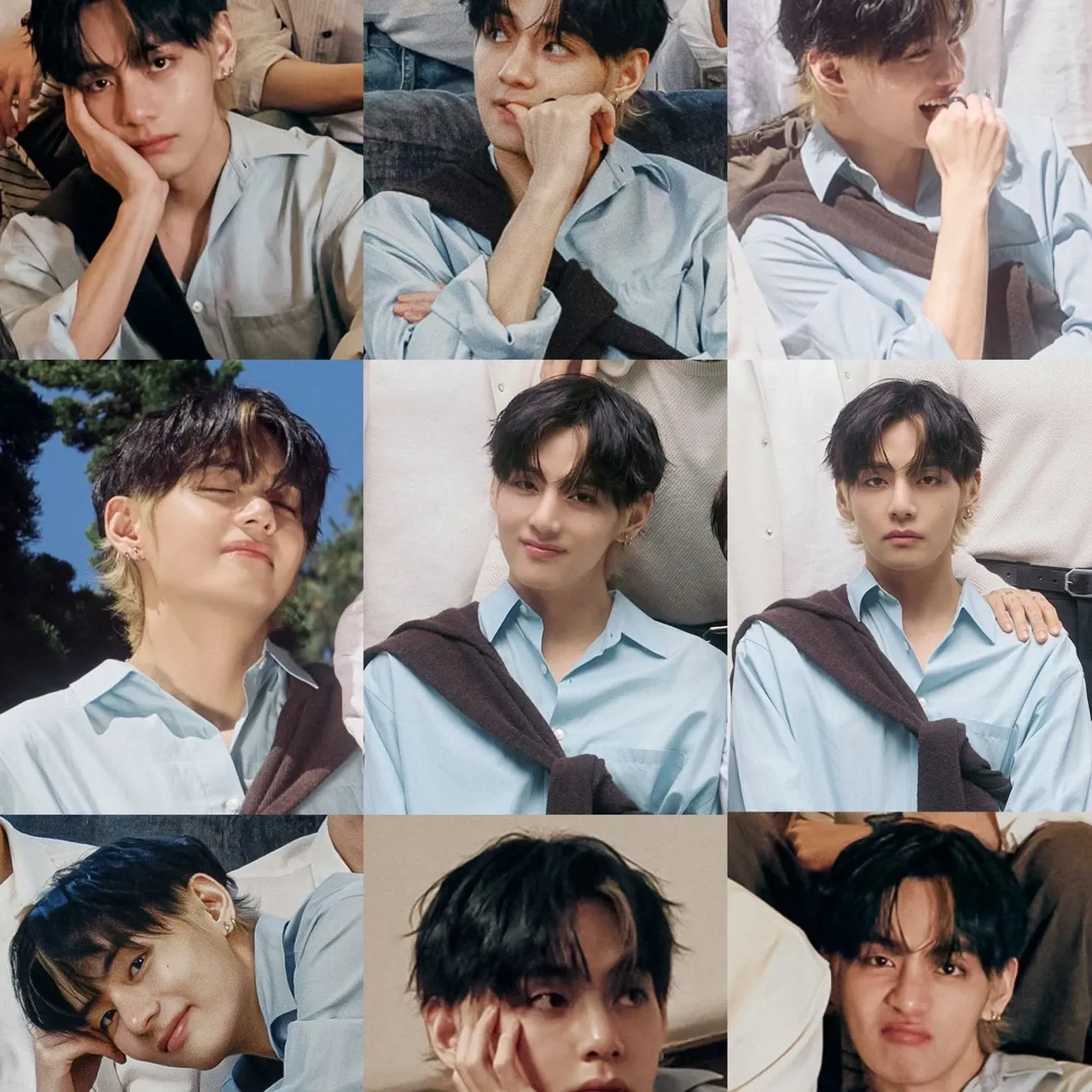 뷔 (방탄소년단)의 비하인드 컷