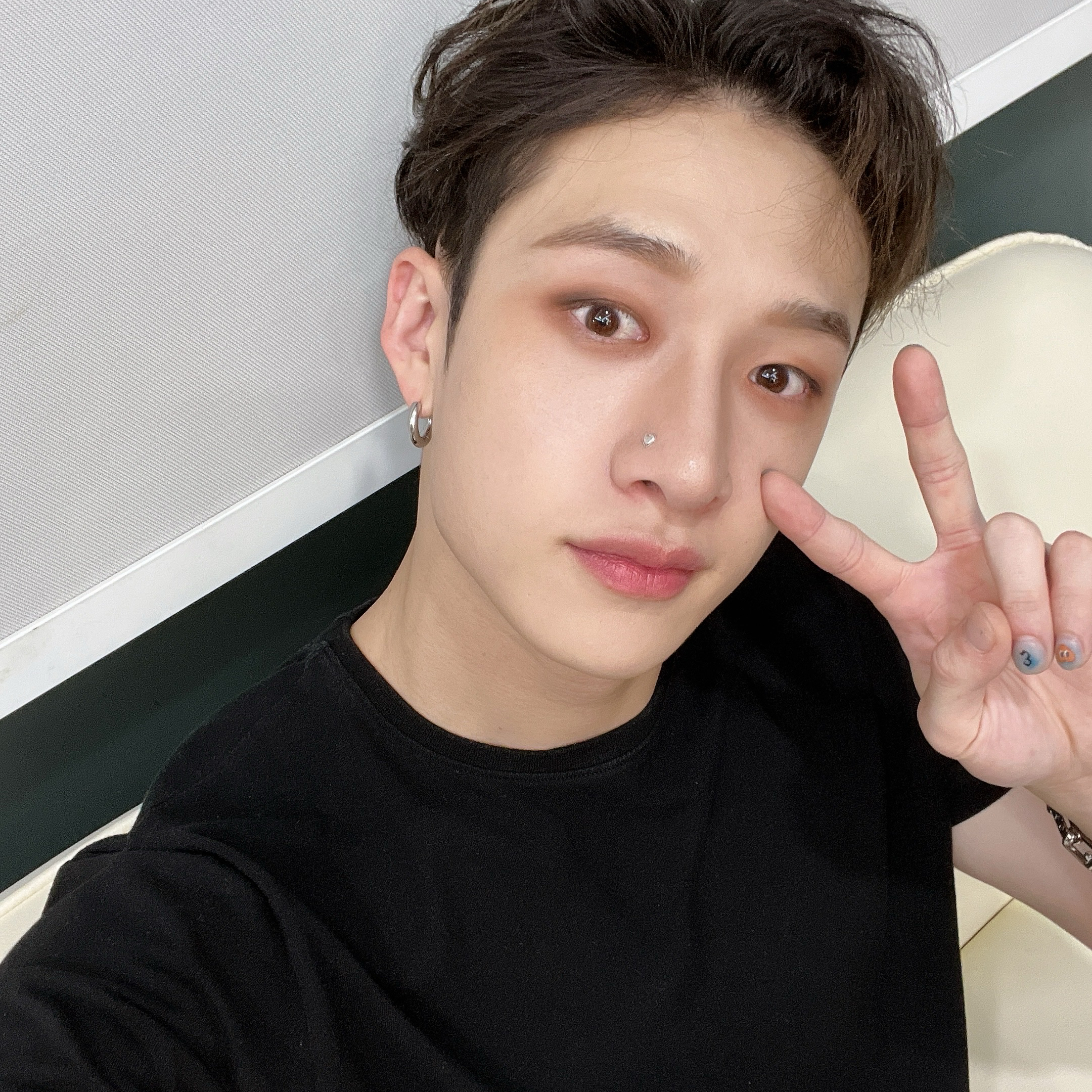Momen yang diabadikan oleh penggemar Bang Chan (Stray Kids)