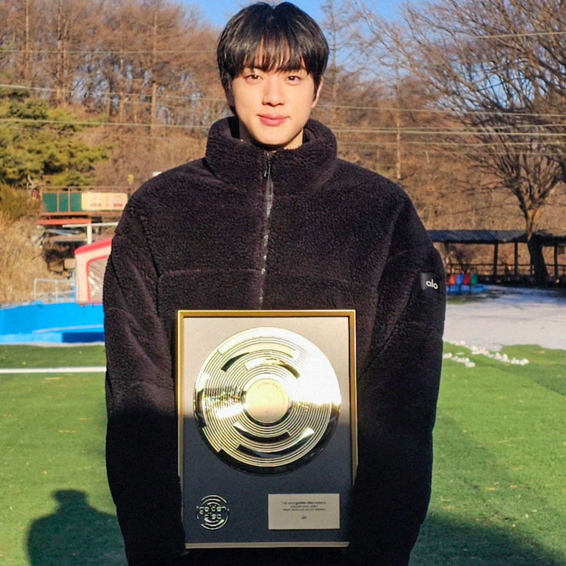 Latest photo of Jin (BTS)