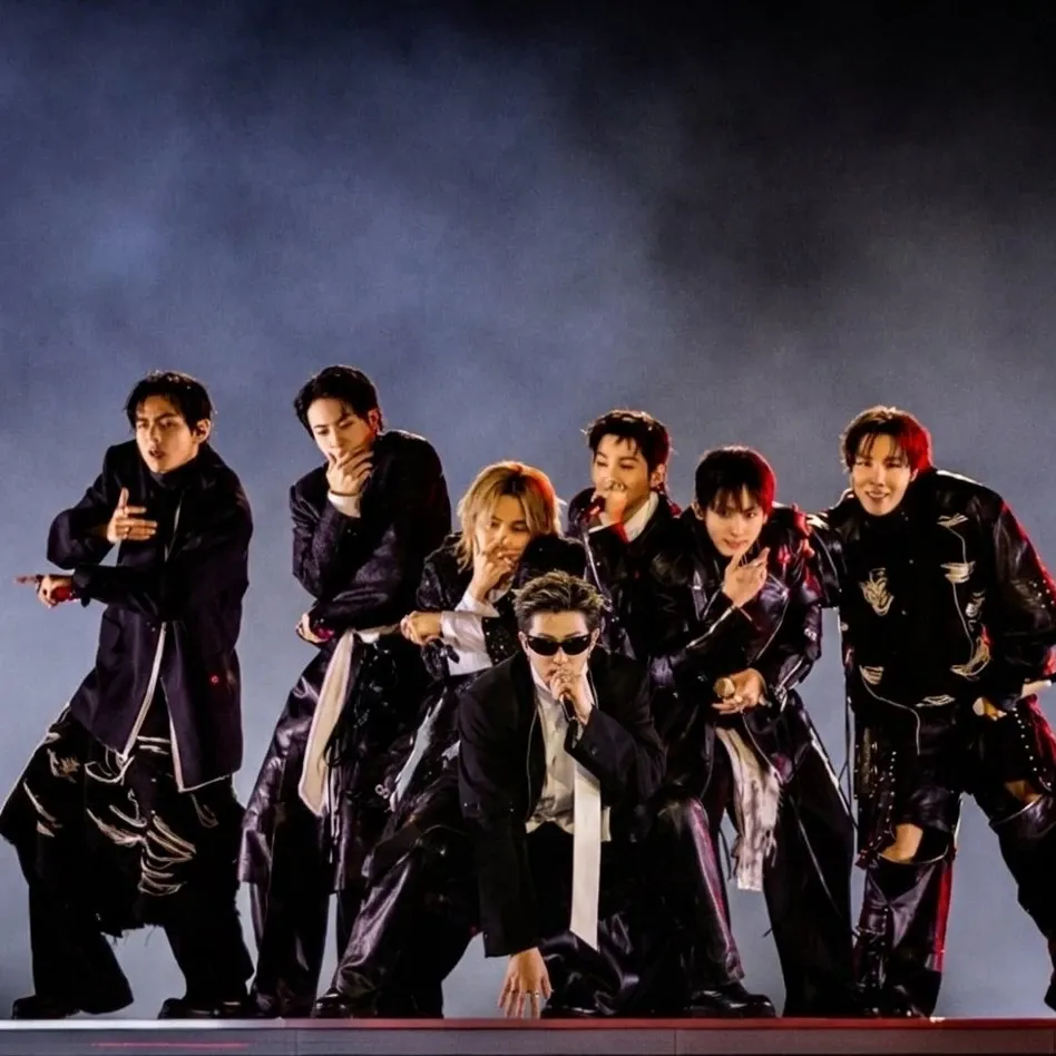 A moment captured by BTS's fan