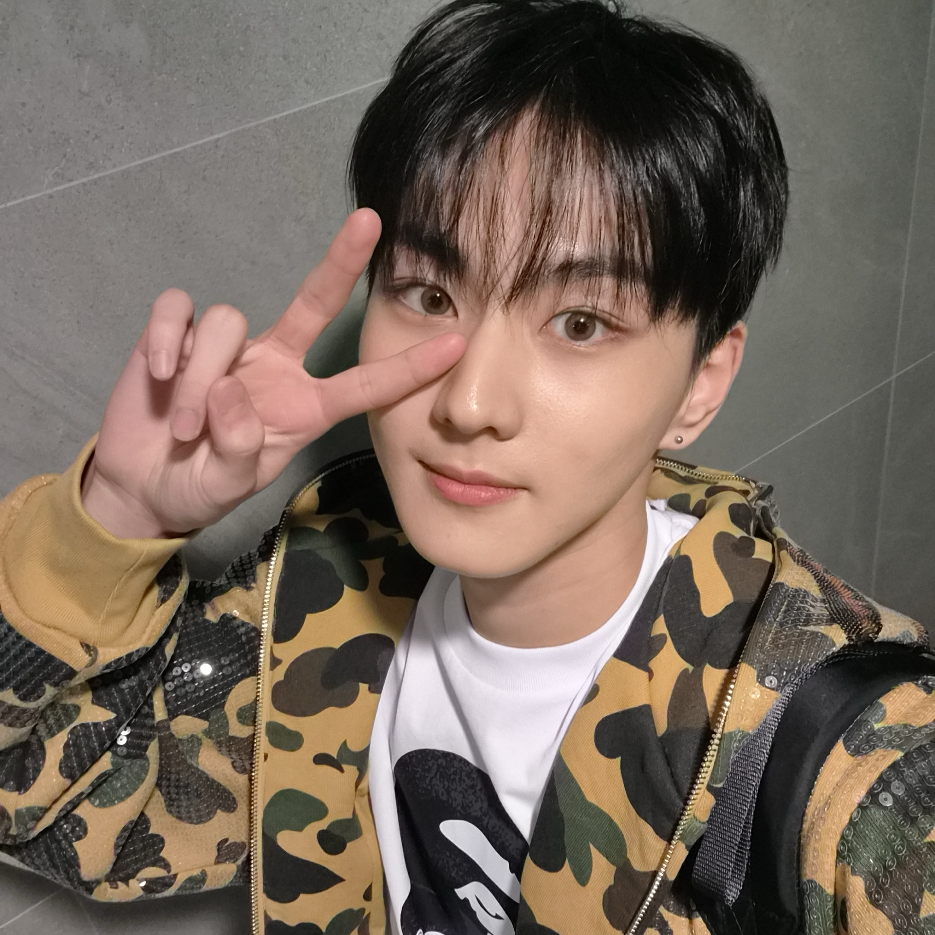 A moment captured by Jungwon (ENHYPEN)'s fan