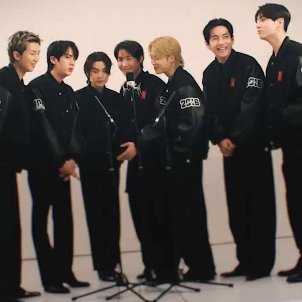 A moment captured by BTS's fan