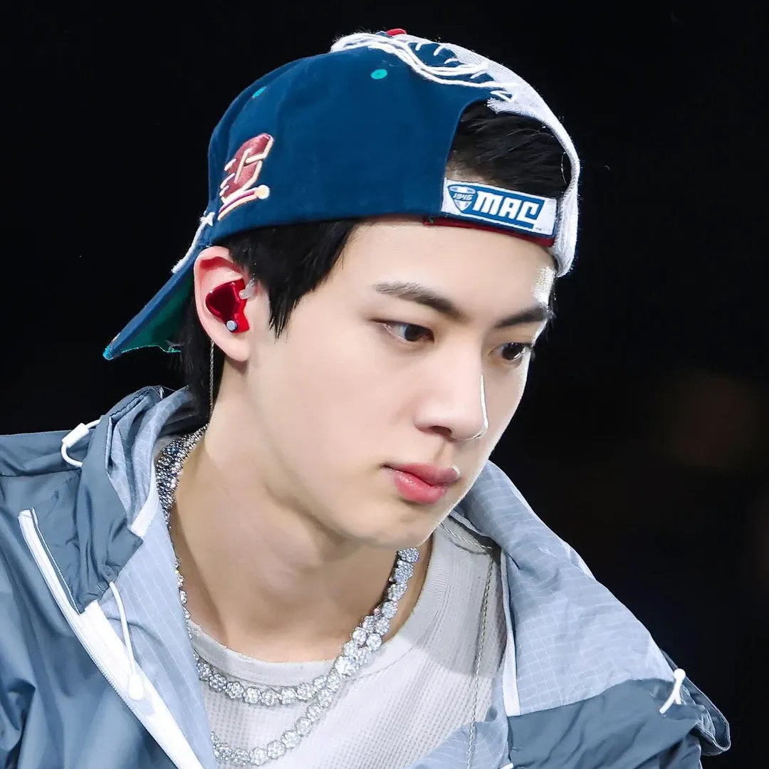 A moment captured by Jin (BTS)'s fan