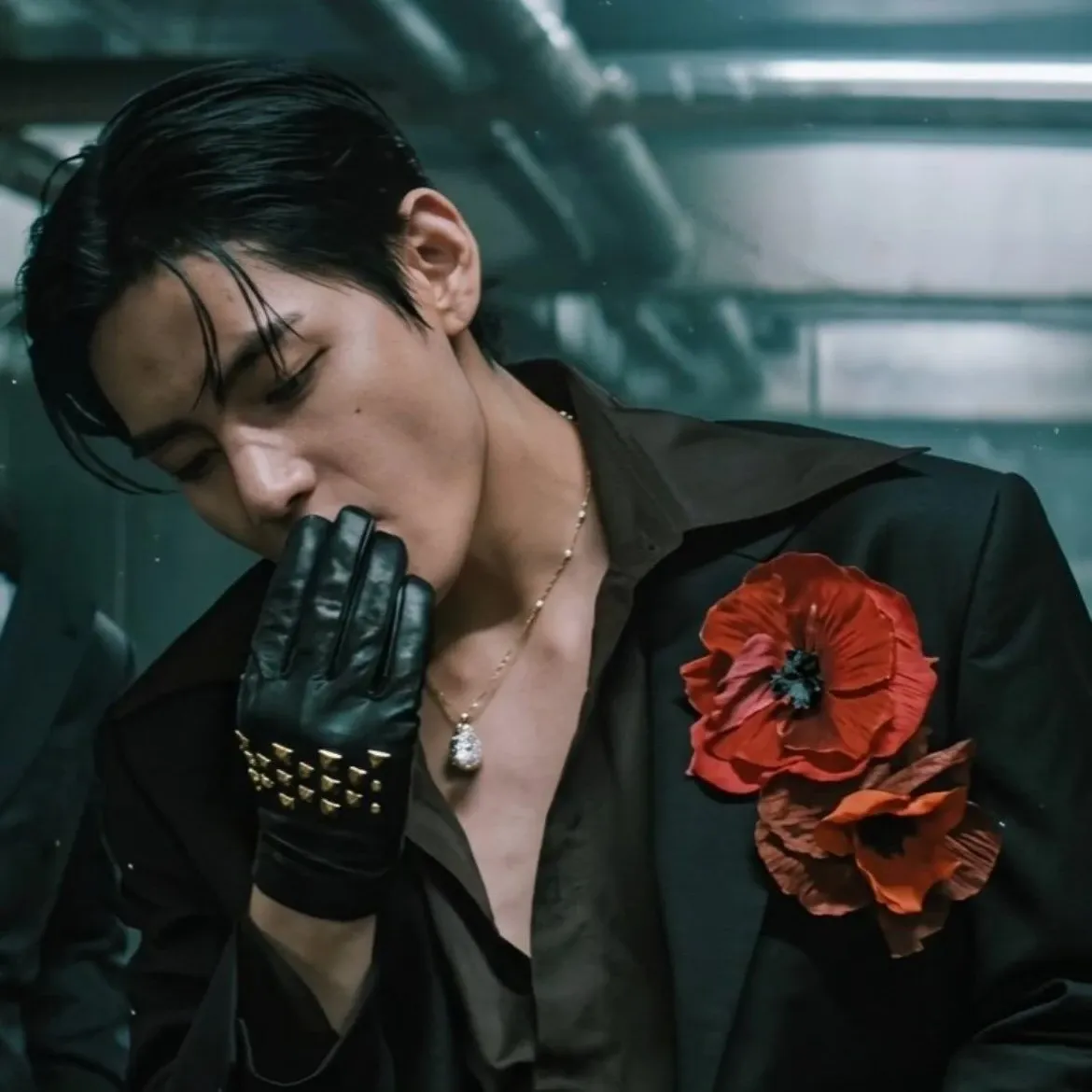 뷔 (방탄소년단) 팬이 찍은 순간