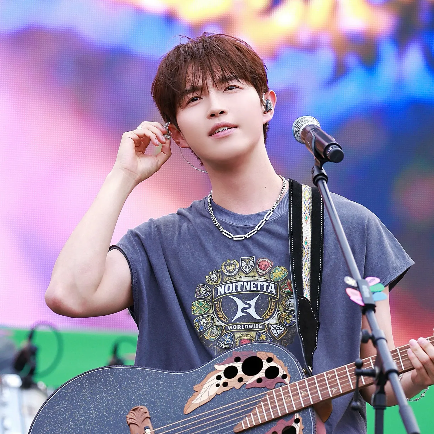 A moment captured by Kim Jaehwan's fan