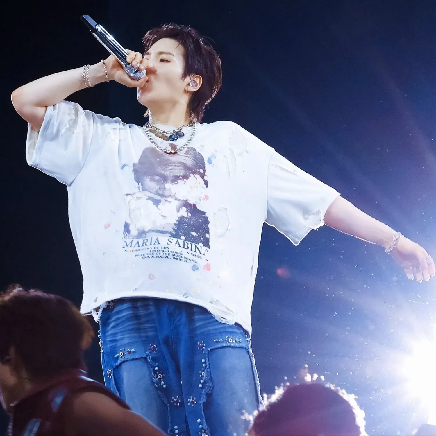 Recent activity shot of SUGA (BTS)