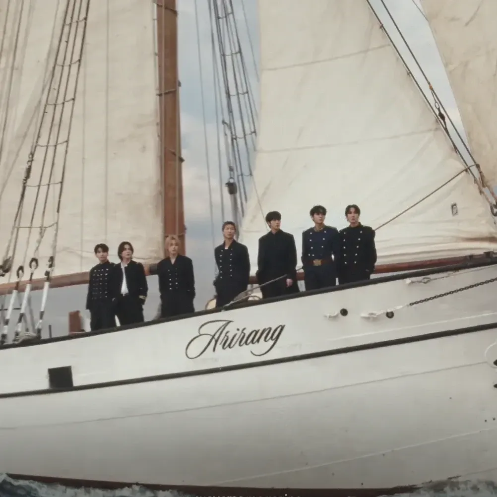 防彈少年團粉絲拍下的瞬間