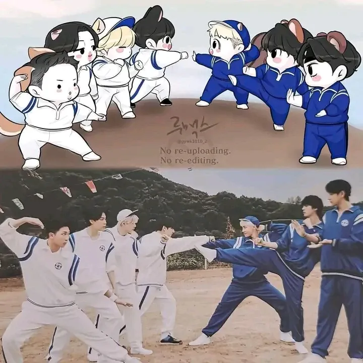 Foto aktivitas terbaru BTS