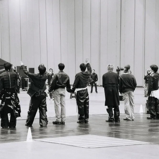 A moment captured by BTS's fan