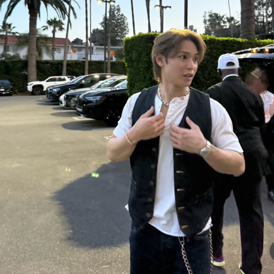 A moment captured by Yonashiro Sho (JO1)'s fan