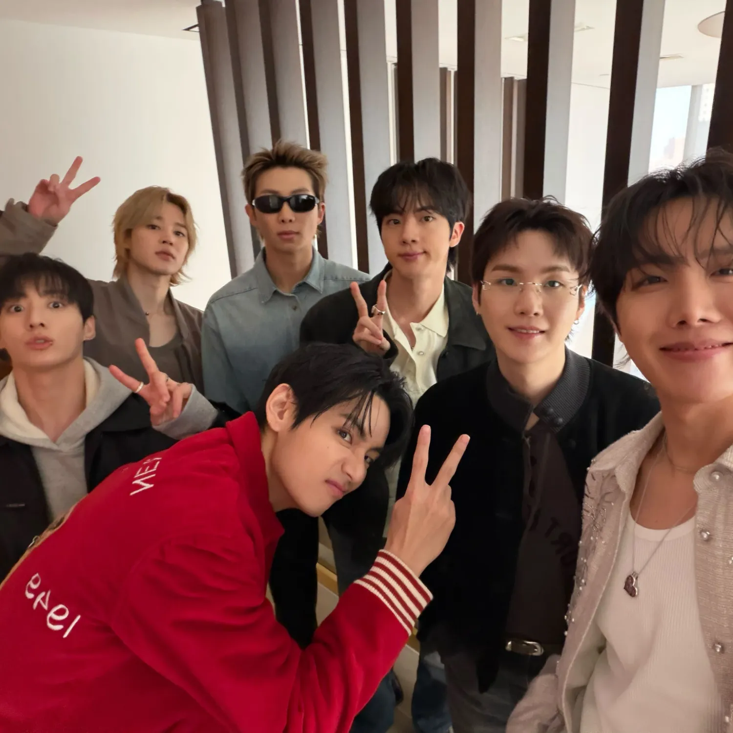 방탄소년단의 비하인드 컷