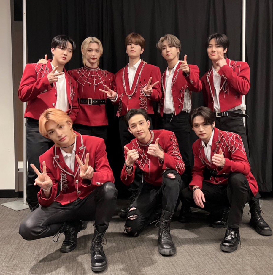 Recent activity shot of Stray Kids