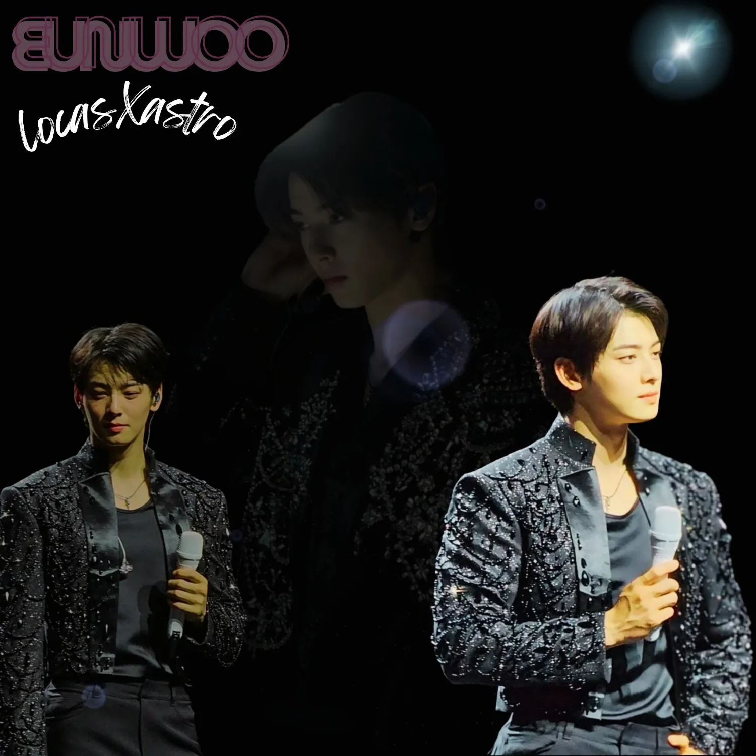 Recent activity shot of Eunwoo (ASTRO)