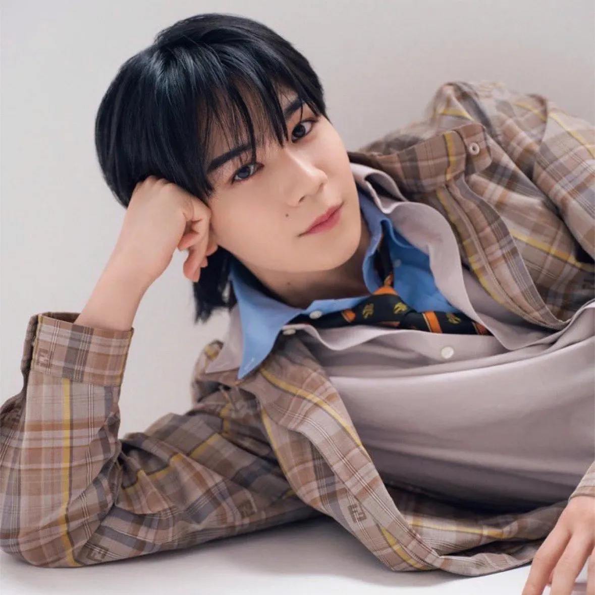 Recent activity shot of Mamehara Issei (JO1)