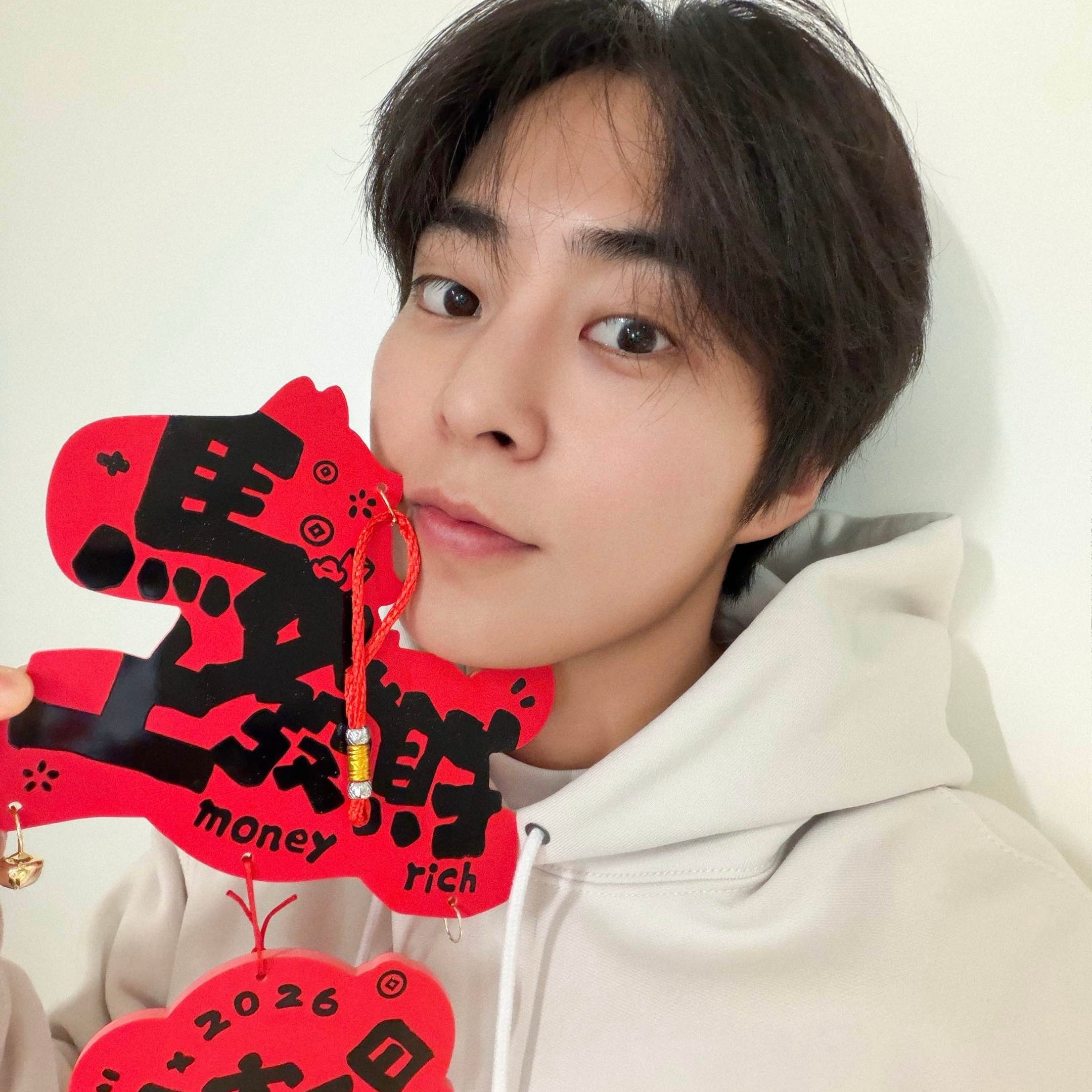 A moment captured by Xiumin (EXO)'s fan