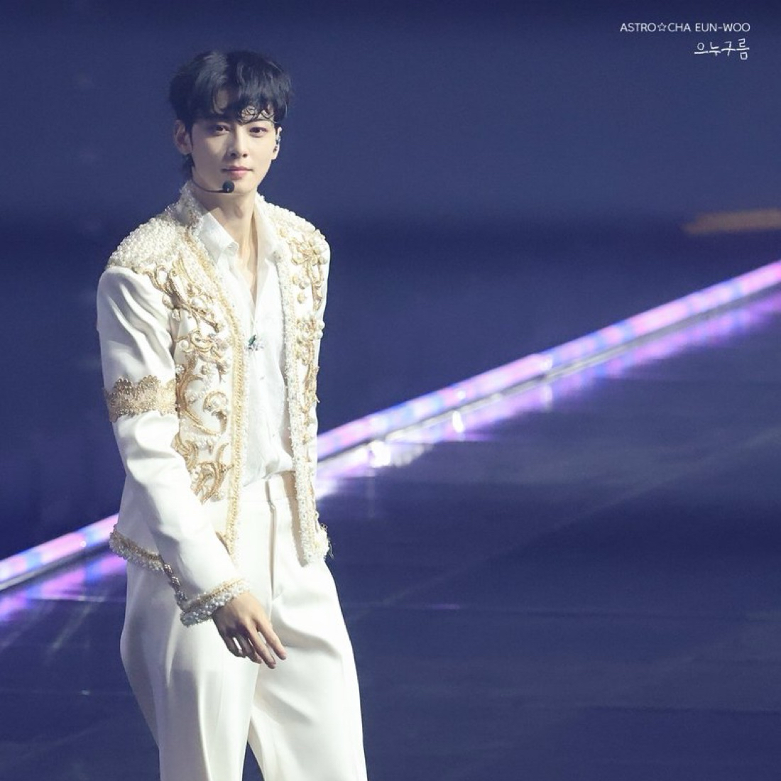 Recent activity shot of Eunwoo (ASTRO)