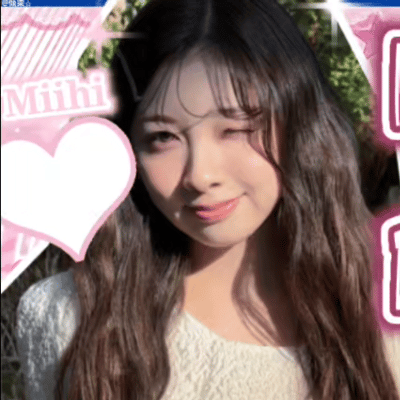 ミイヒ (NiziU)の舞台裏ショット