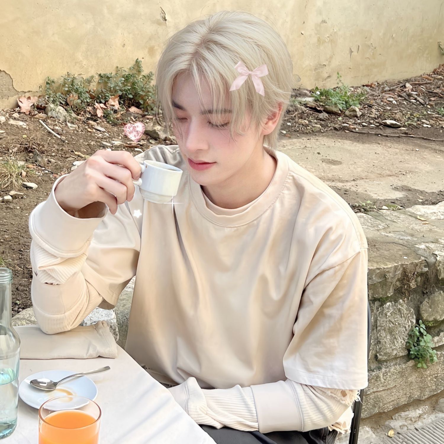 A moment captured by Jake (ENHYPEN)'s fan