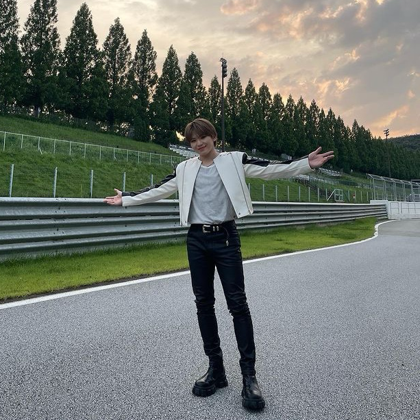 A moment captured by Woozi (SEVENTEEN)'s fan