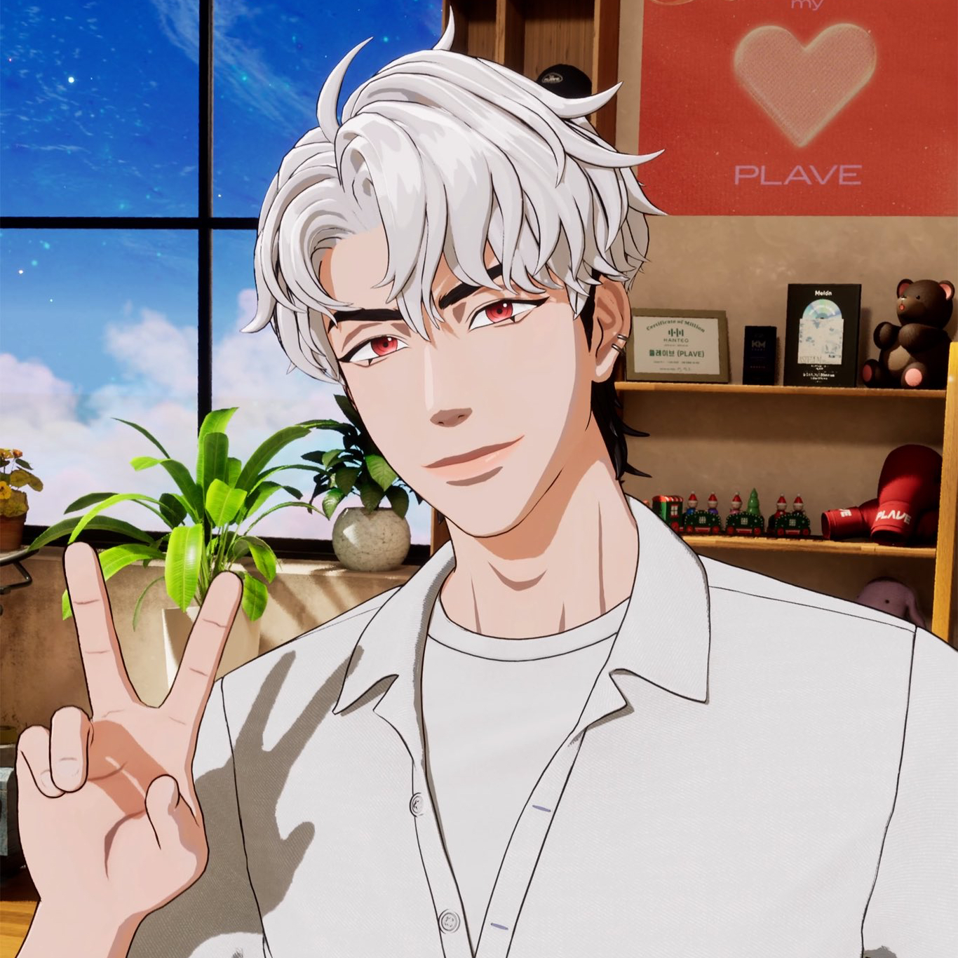 Behind-the-scenes cut of Eunho (PLAVE)