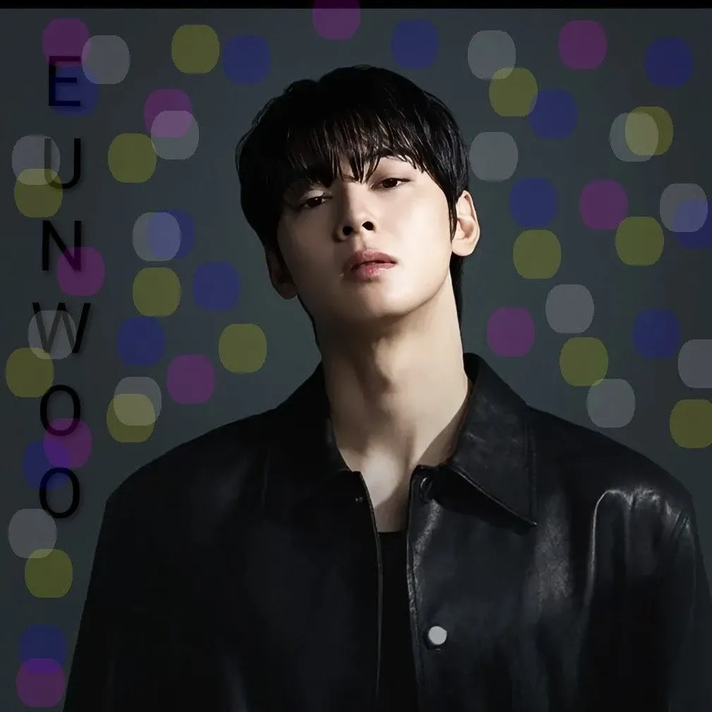 Recent activity shot of Eunwoo (ASTRO)
