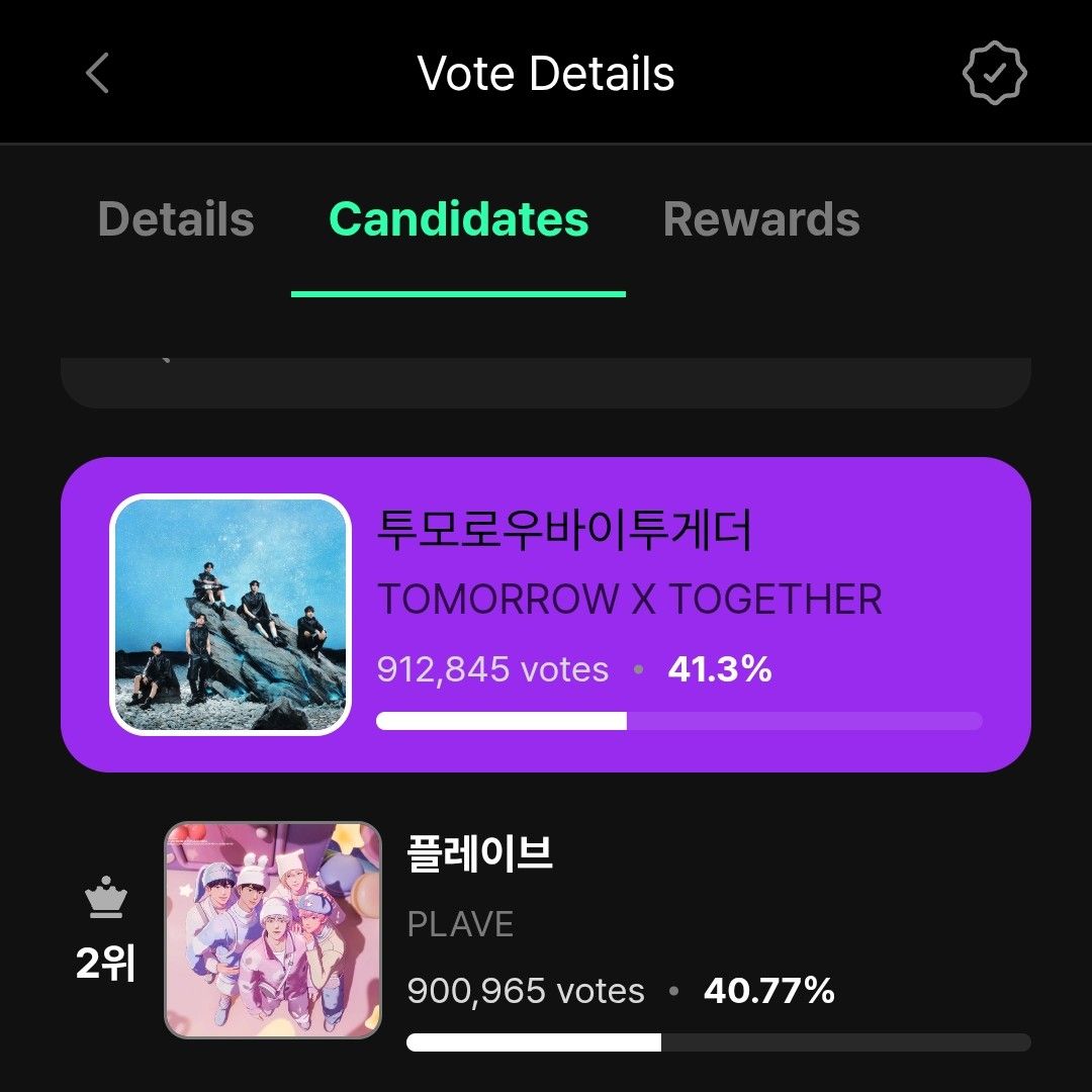 Momen yang diabadikan oleh penggemar TOMORROW X TOGETHER