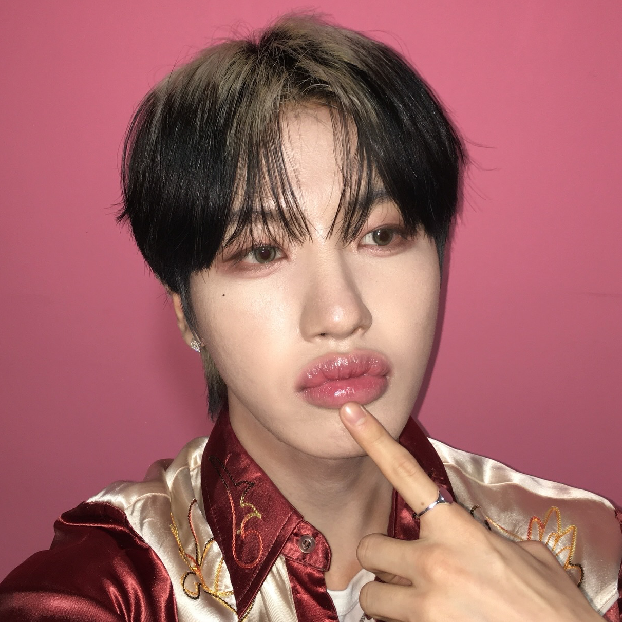 A moment captured by Huiwon (n.SSign)'s fan