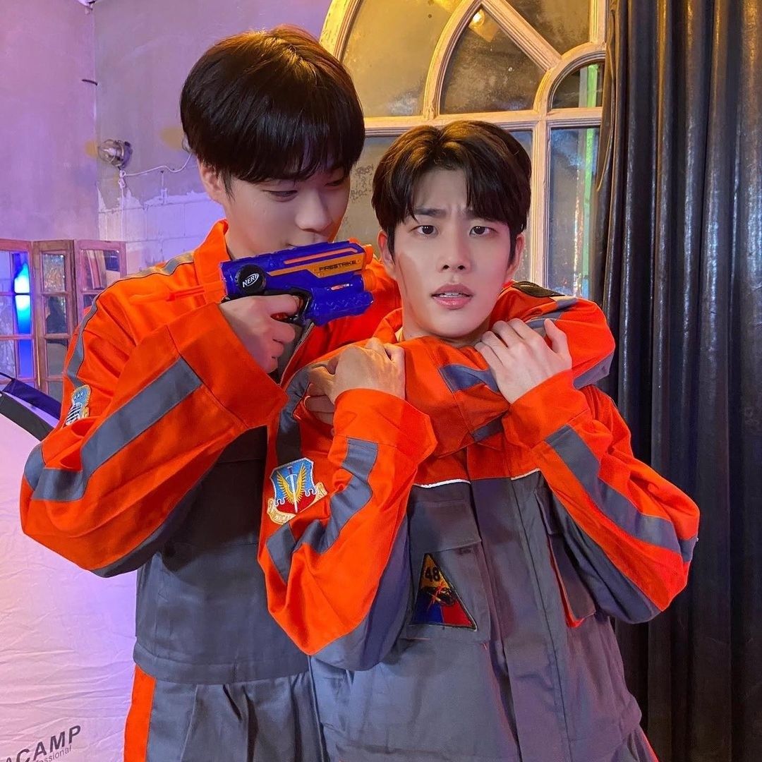 Behind-the-scenes cut of Moonbin (ASTRO)