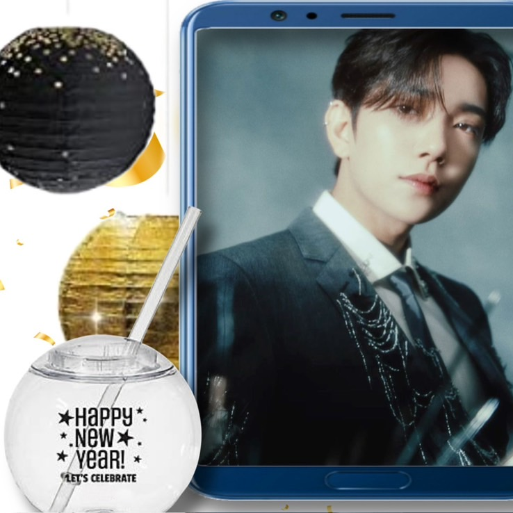 A moment captured by Joshua (SEVENTEEN)'s fan