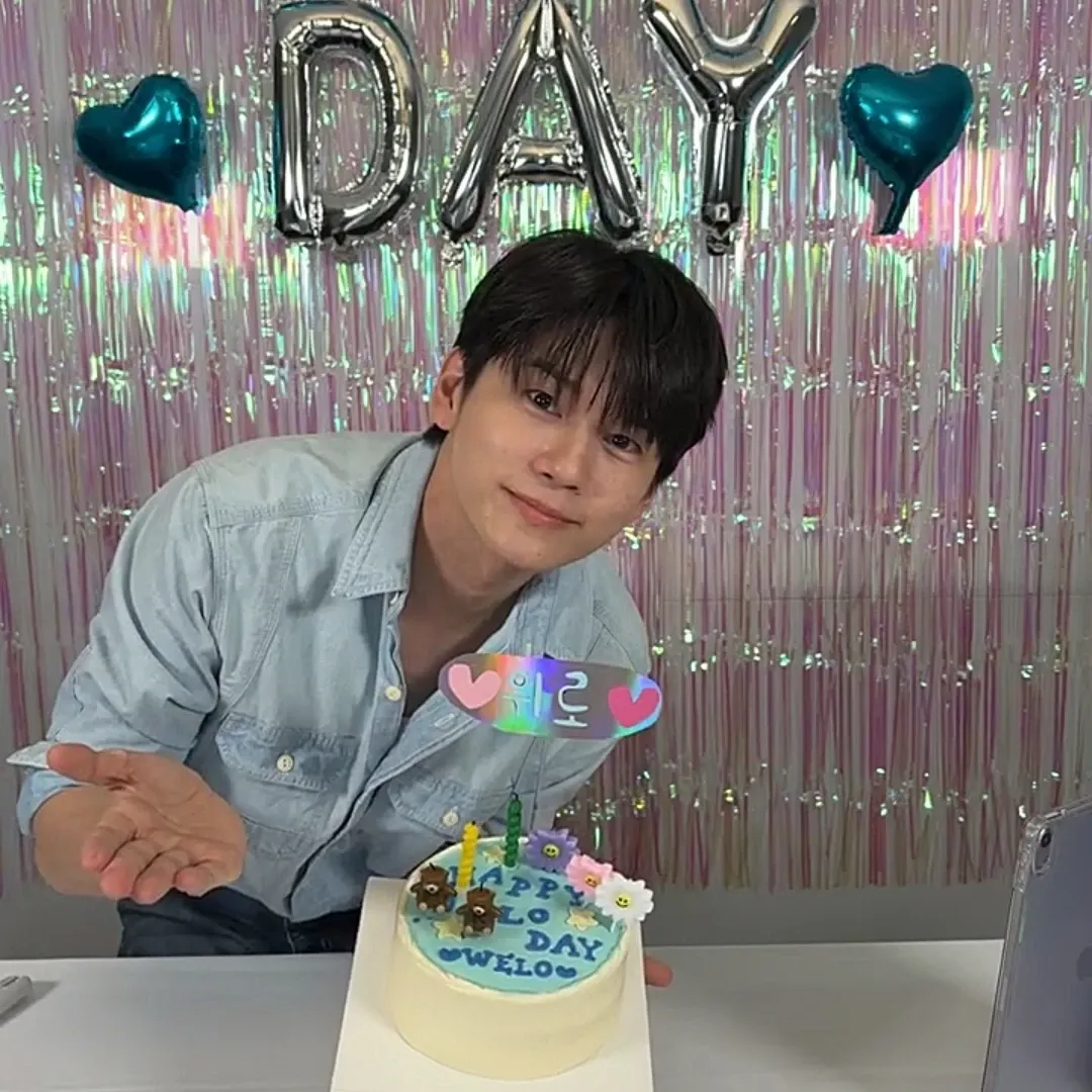 옹성우의 비하인드 컷