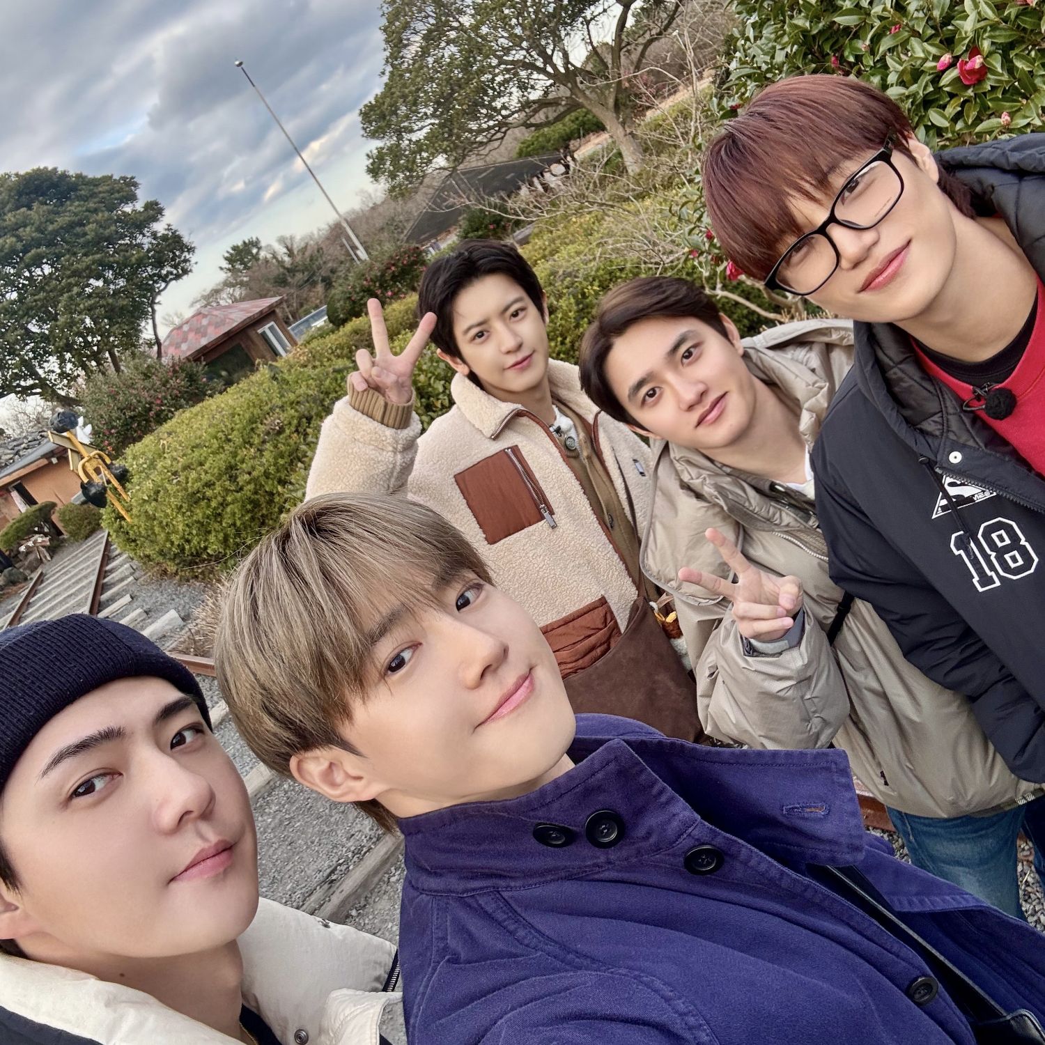 A moment captured by EXO's fan