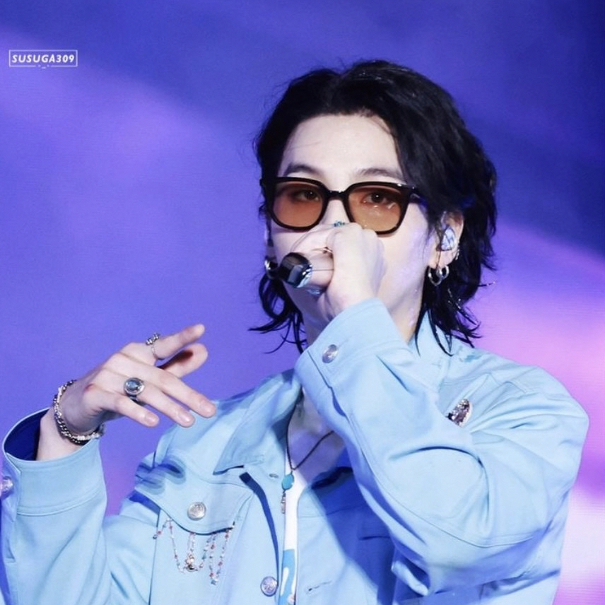 Recent activity shot of SUGA (BTS)