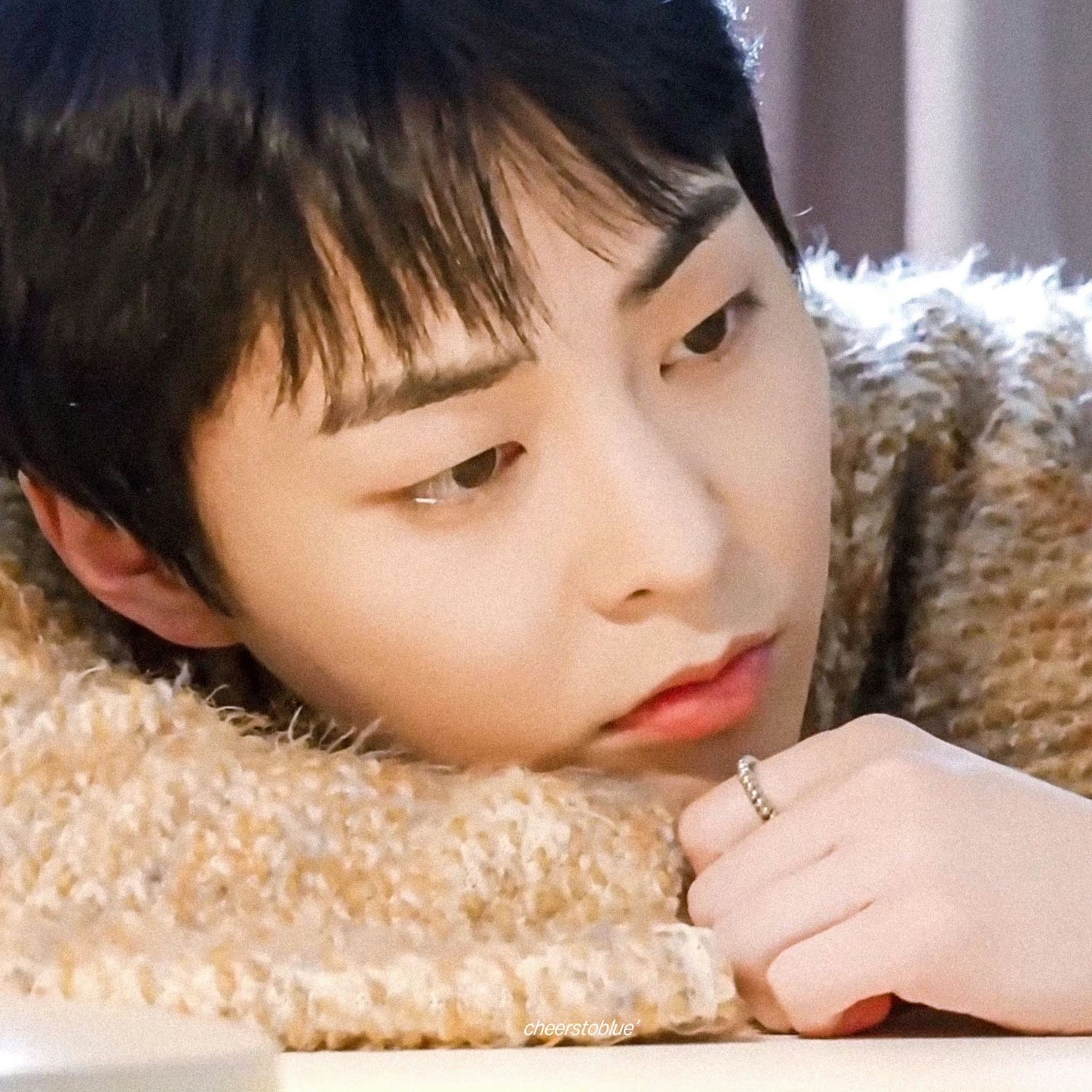 A moment captured by Xiumin (EXO)'s fan