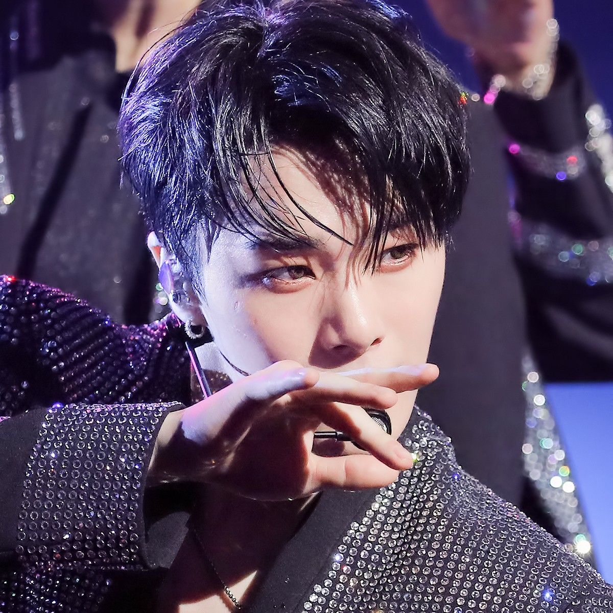 A moment captured by Moonbin (ASTRO)'s fan
