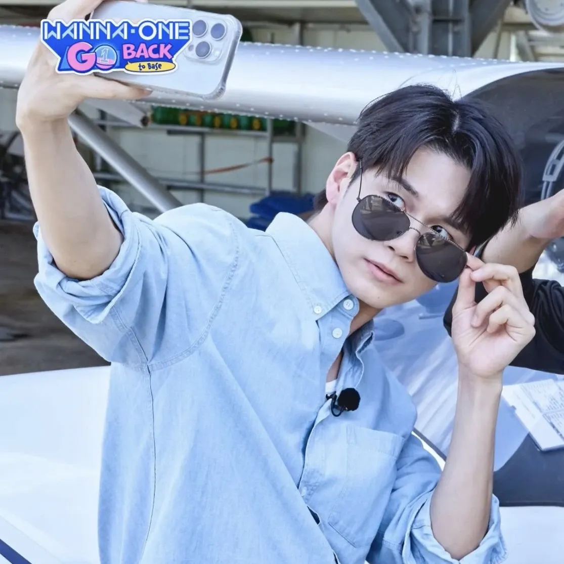 옹성우의 비하인드 컷