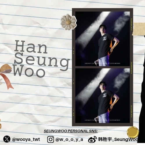 Behind-the-scenes cut of Han Seungwoo