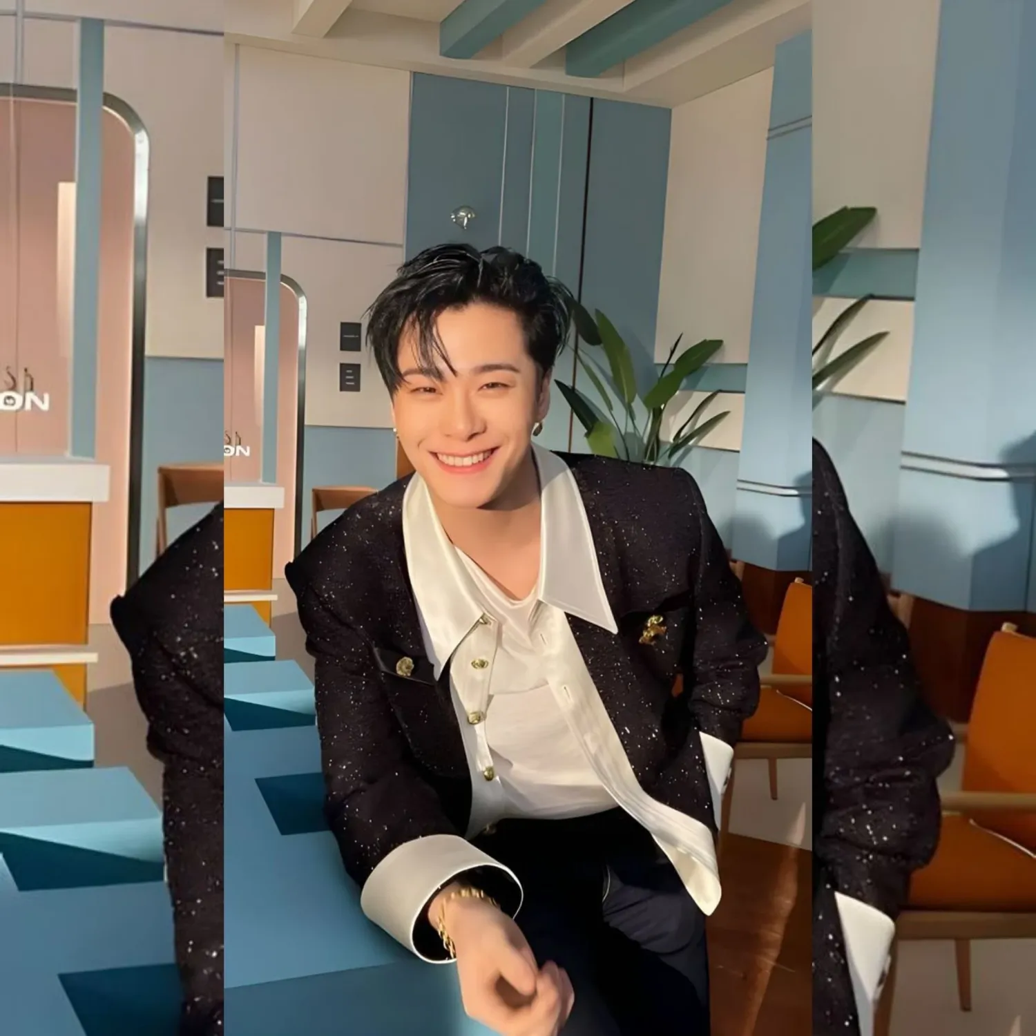 A moment captured by Moonbin (ASTRO)'s fan