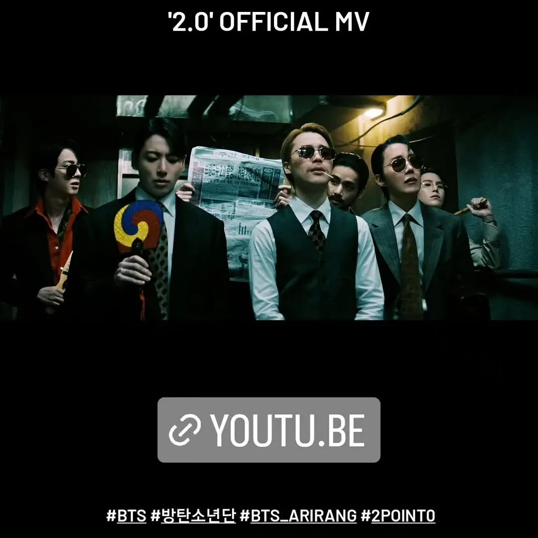 방탄소년단의 비하인드 컷