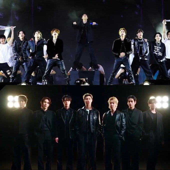 A moment captured by BTS's fan