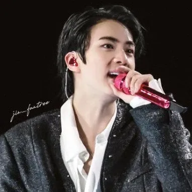 Recent activity shot of Jin (BTS)