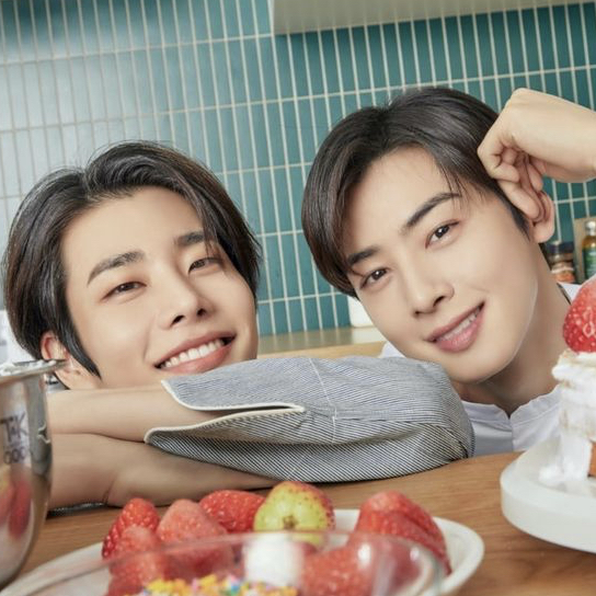 A moment captured by Eunwoo (ASTRO)'s fan